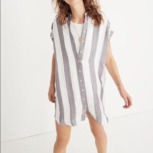 Madewell Maywood Stripe Shirtdress
